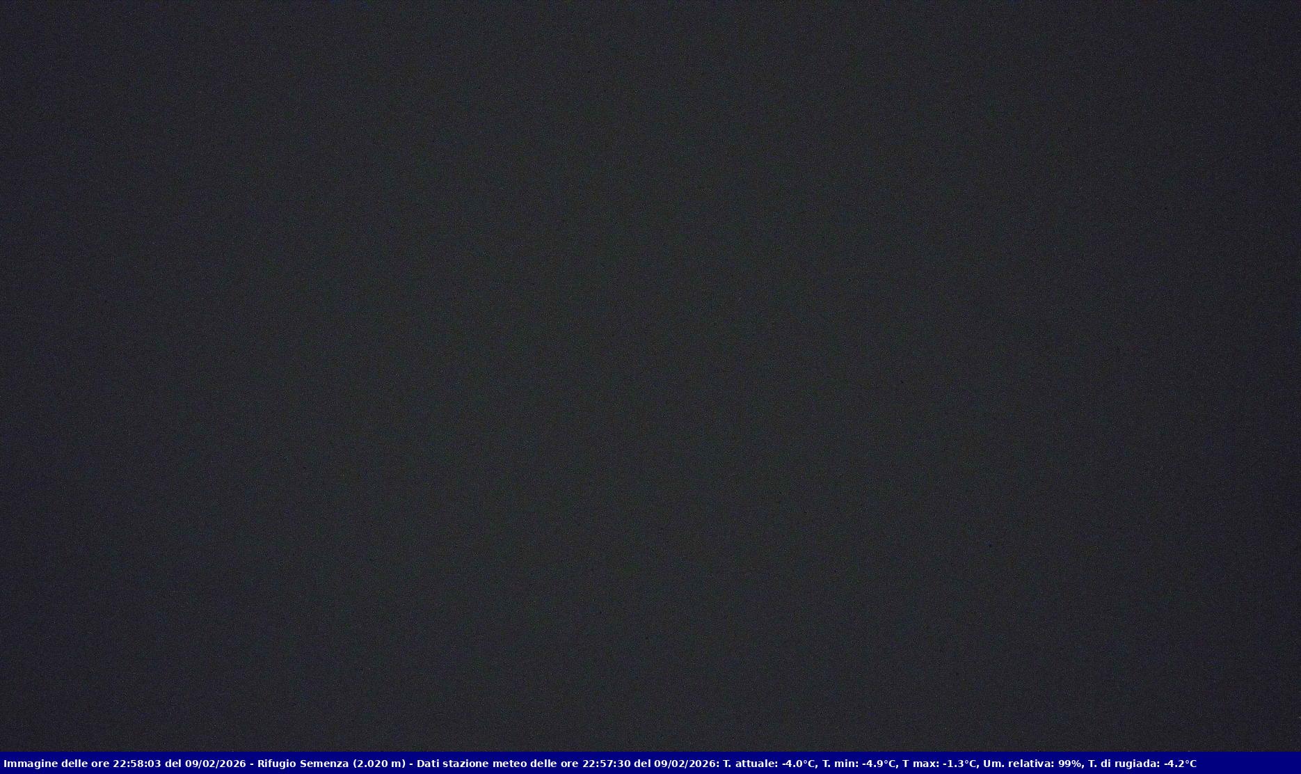 Webcam Rif. Semenza - 2020m - puntamento verso la Piana del Cansiglio e la pianura veneta in direzione sud-ovest