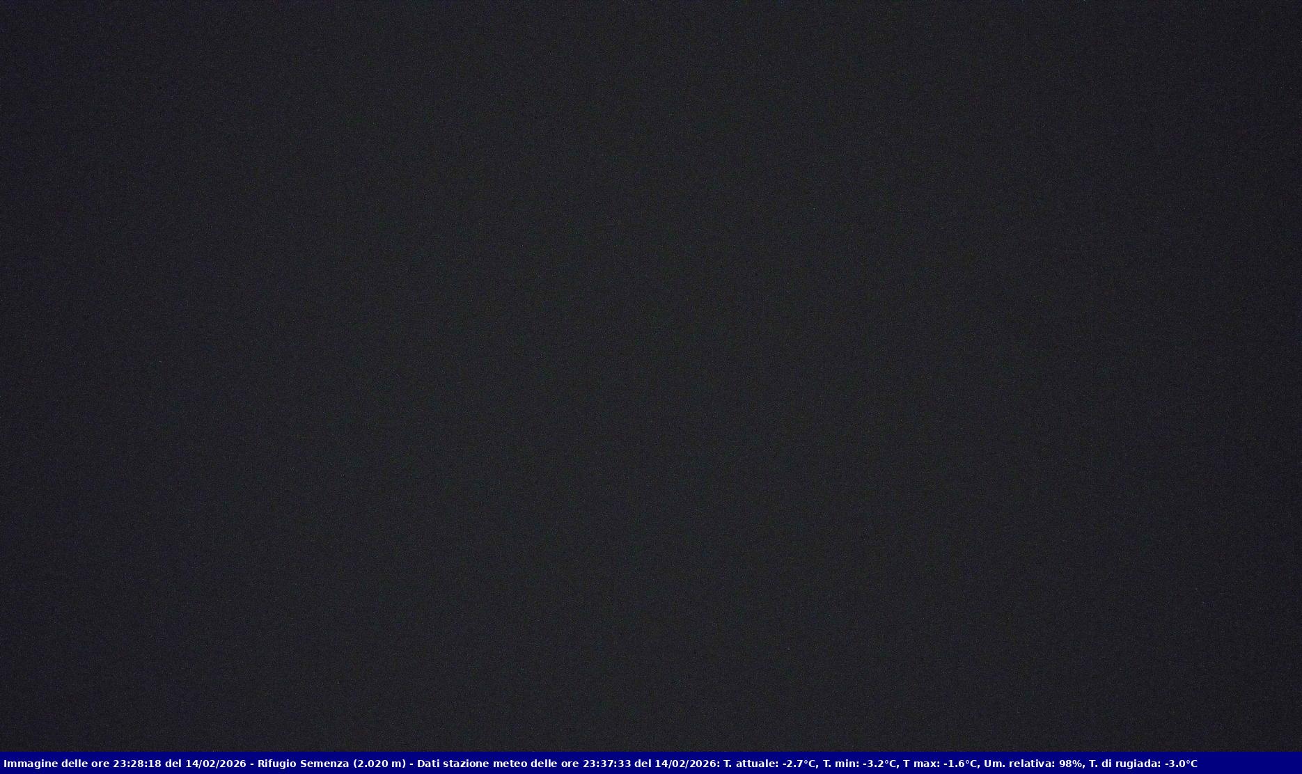 Webcam Rif. Semenza - 2020m - puntamento verso la Piana del Cansiglio e la pianura veneta in direzione sud-ovest