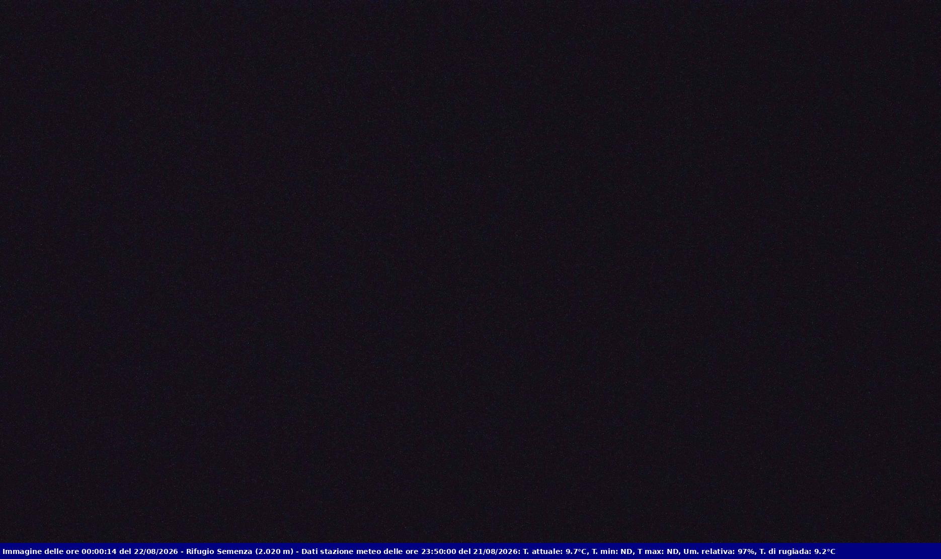 Webcam Rif. Semenza - 2020m - puntamento verso la Piana del Cansiglio e la pianura veneta in direzione sud-ovest